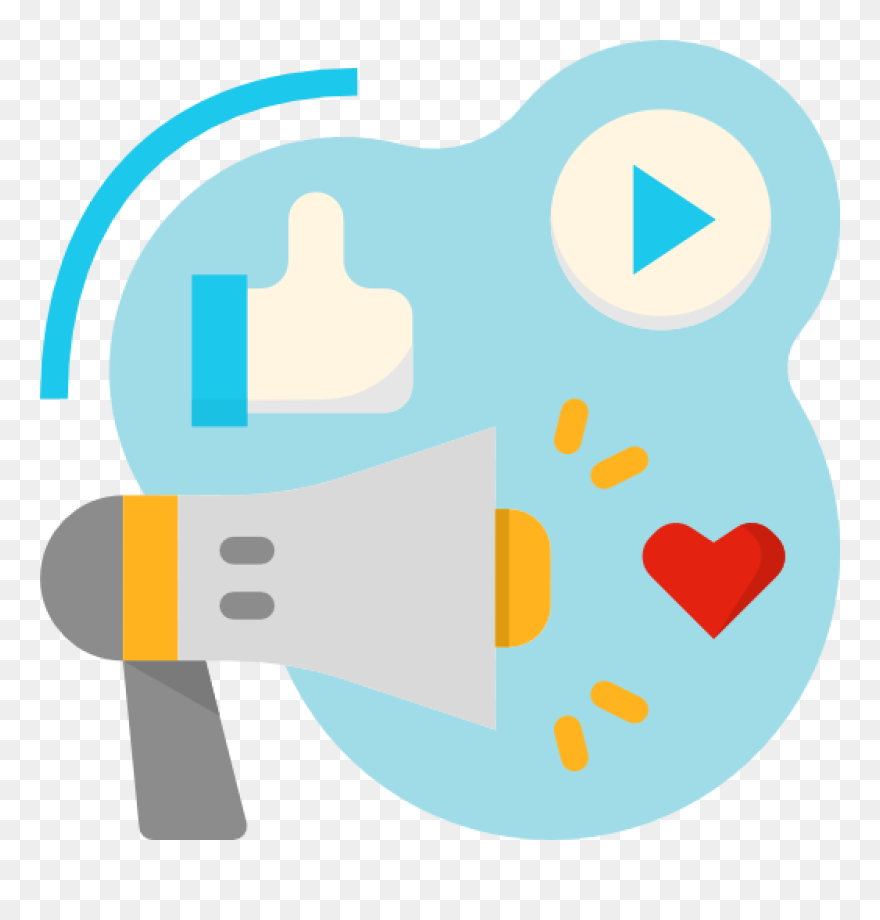 Social Media Marketing Specialists For Small Businesses - Media Marketing Social Media Art Transparent Png Clipart