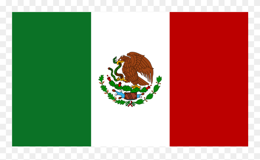 Flag Of Mexico Svg Clip Arts - Mexico Flag - Png Download