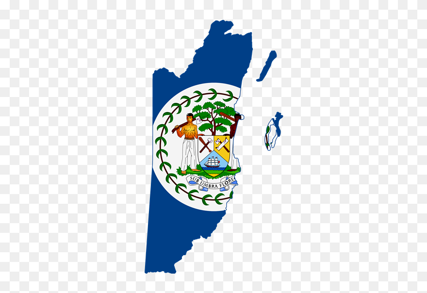 Mexico To Belize Border Crossing - Government Of Belize Logo Clipart