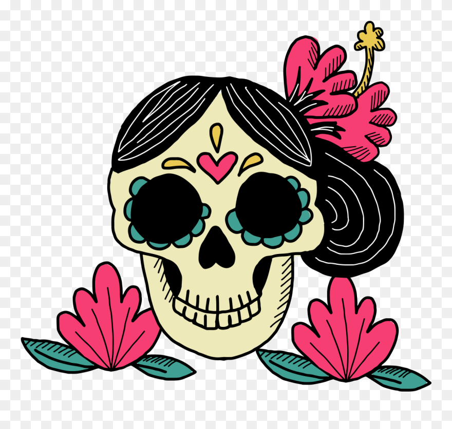 Cuisine Mexican Skull Mexico Euclidean Vector Clipart - Png Skull Mexican Transparent Png