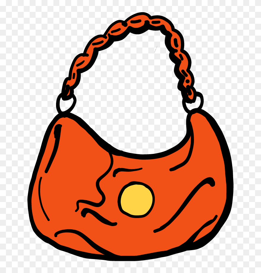 Handbags Messages Sticker-11 - Shoulder Bag Clipart