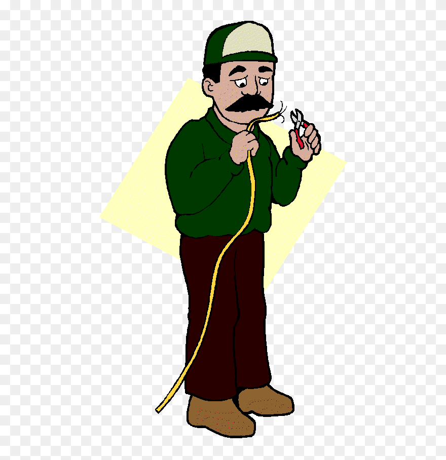 Free Gif Animations Electrician - Electrician Clipart Gif Png Transparent Png
