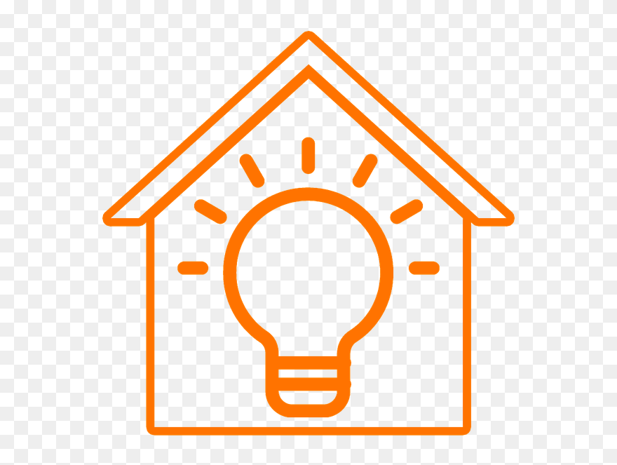 Smart Lights - Smart Home Icon Png Clipart