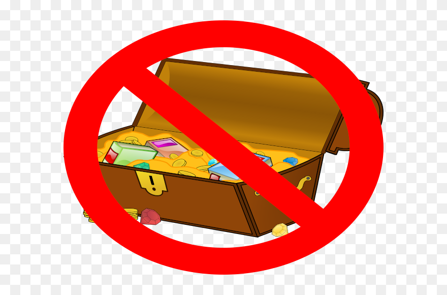 Treasure Chest With Books Clipart