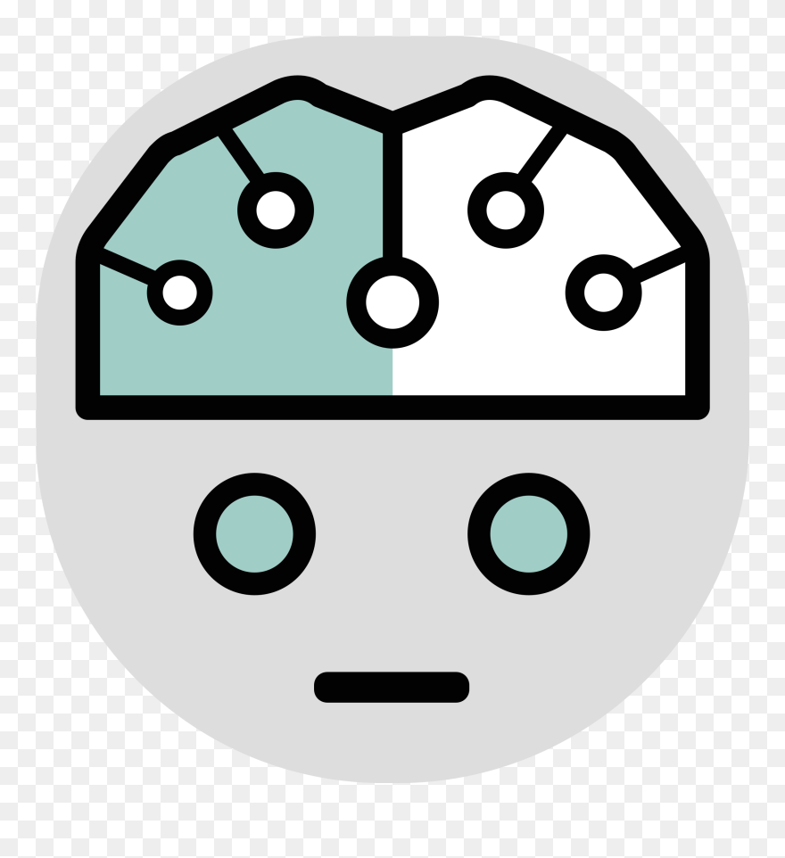 Amazon Artificial Intelligence Logo Png Transparent - Artificial Intelligence Emoji Png Clipart