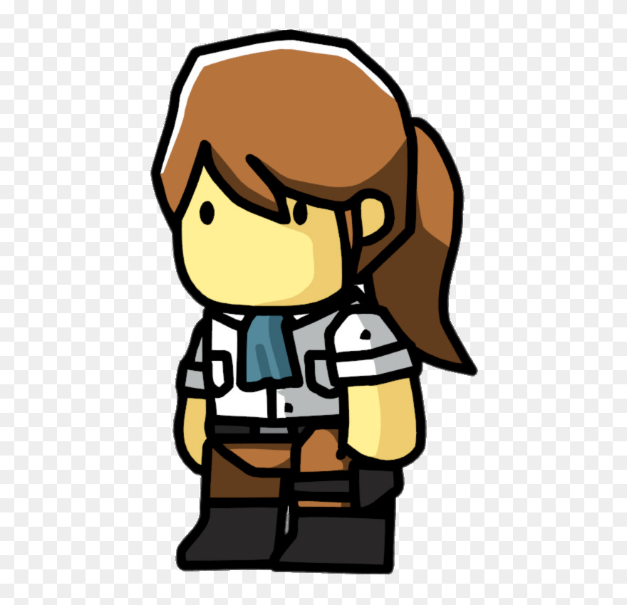 Scribblenauts Female Adventurer Clip Arts - Scribblenauts Archaeologist - Png Download