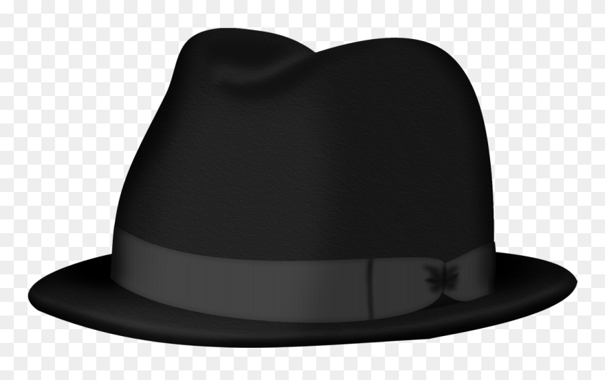 Black Fedora Hat Png Clipart Pictureu200b Gallery Yopriceville - Fedora Hat Png Transparent Png