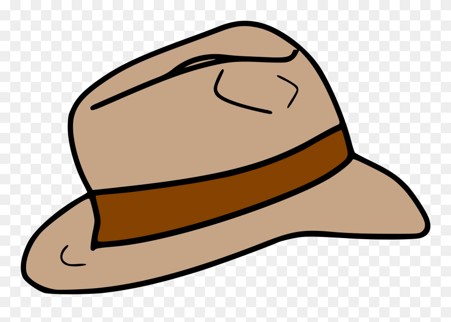 Transparent Adventurer Clipart - Indiana Jones Hat Clipart - Png Download