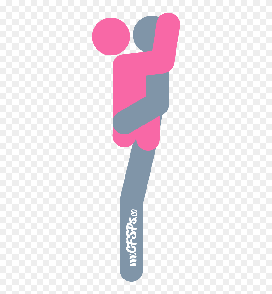 An Illustration Of The Suspended Congress Sex Position - Illustration Clipart