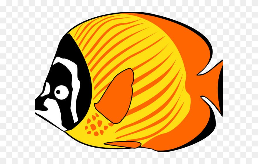 Fish Sea Animals Clipart , Png Download - Sea Fish Cartoon Png Transparent Png