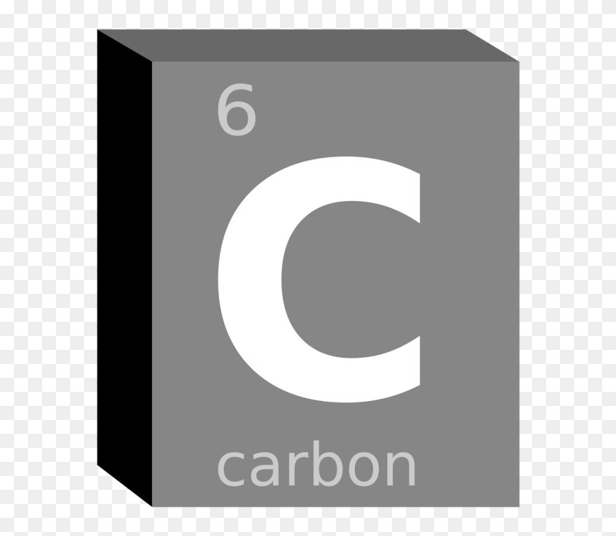 Chemistry Clip Symbol - Carbon Symbol Png Transparent Png