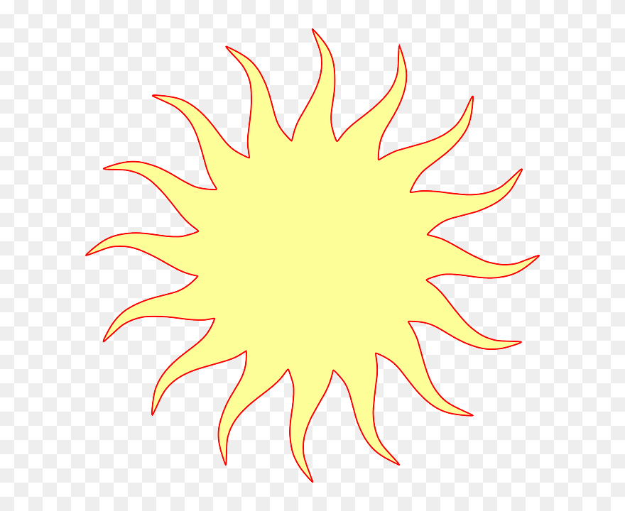 Symbol, Sun, Cartoon, Signs, Symbols, Free, Weather - Bn Mca Clipart