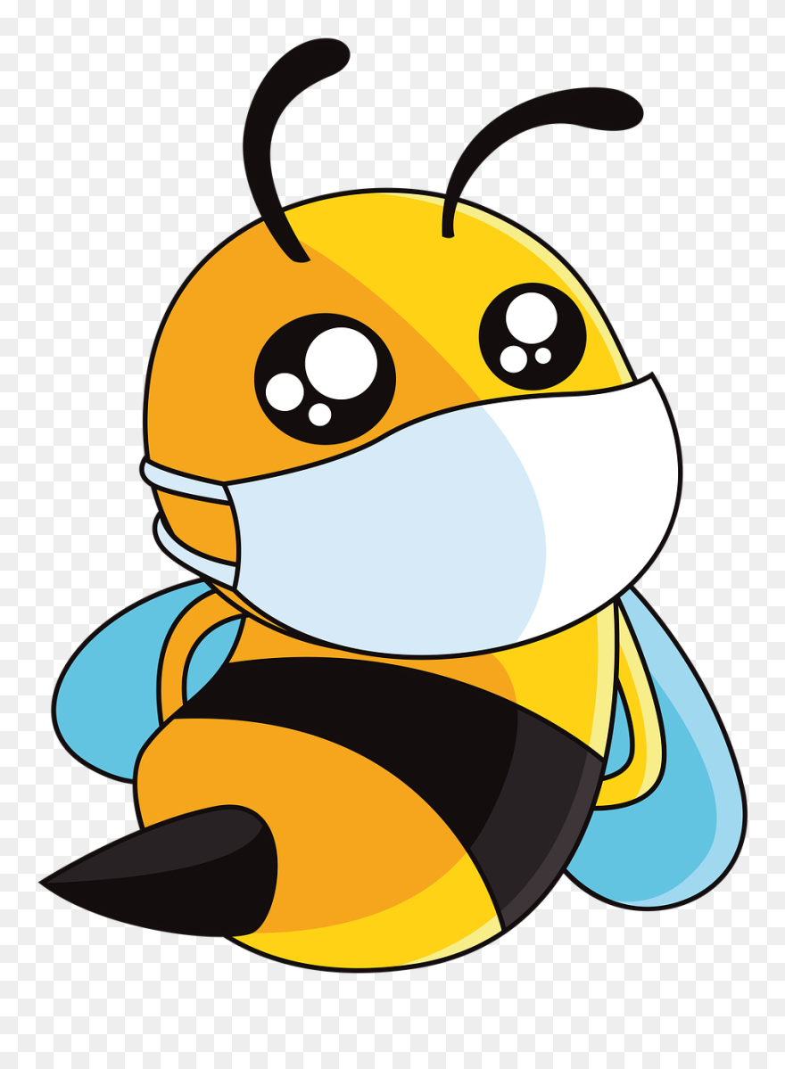 Bee Safe Clipart