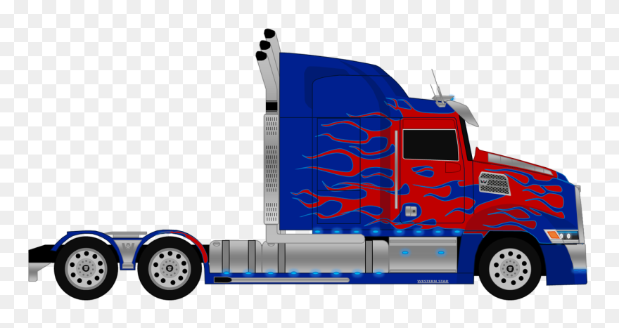Peterbilt Drawing Optimus Prime, Picture - Optimus Prime Truck Drawing Easy Clipart