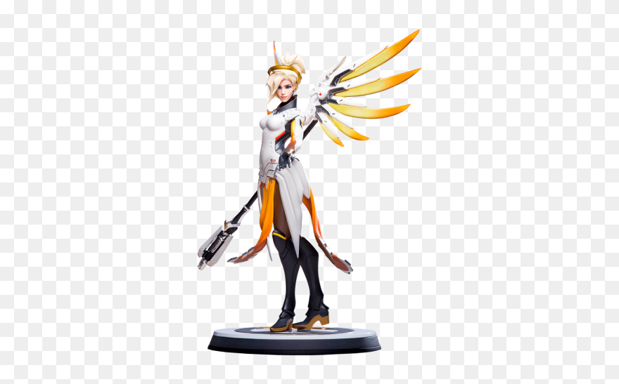 Mercy Statue - Mercy Statue Overwatch Clipart