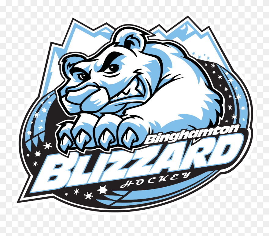 Binghamton Blizzard Clipart