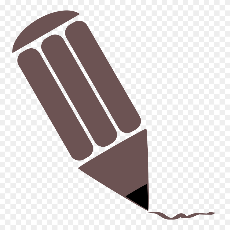 Clipart Of Orange Pencil - Png Download