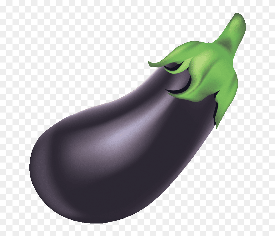 Eggplant Clipart Coloring Page - Eggplant - Png Download