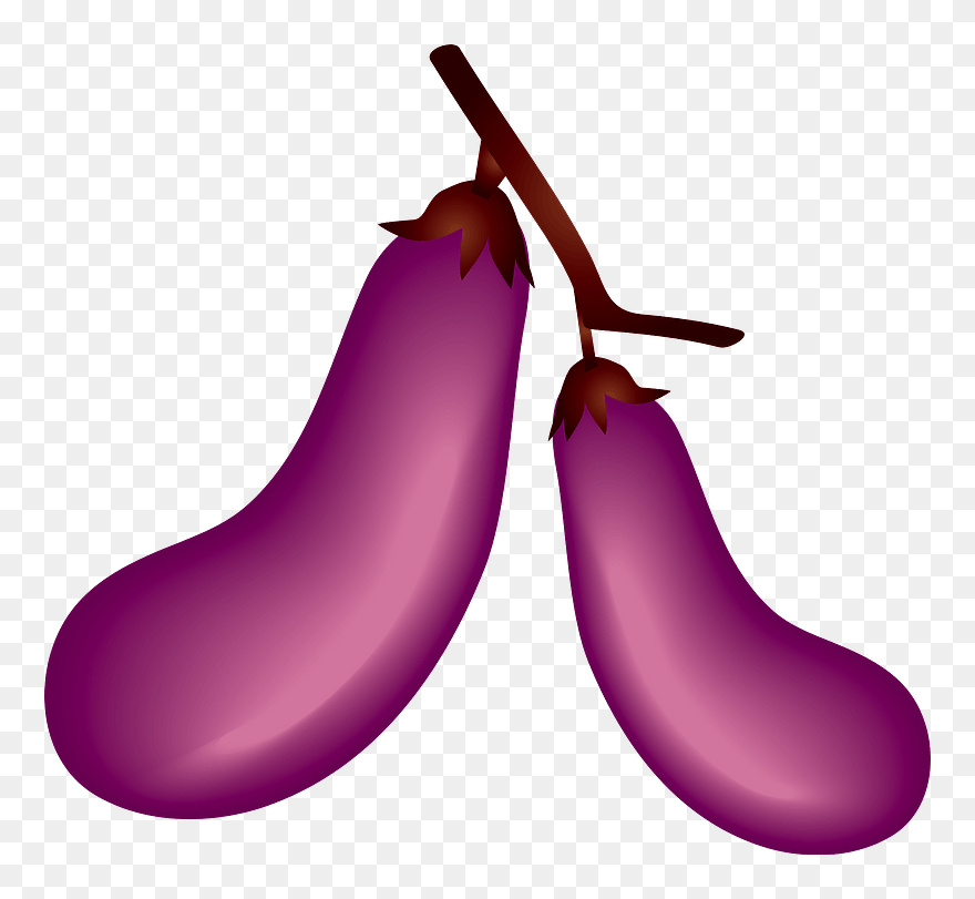 Eggplant Vegetable Clipart - Eggplant - Png Download