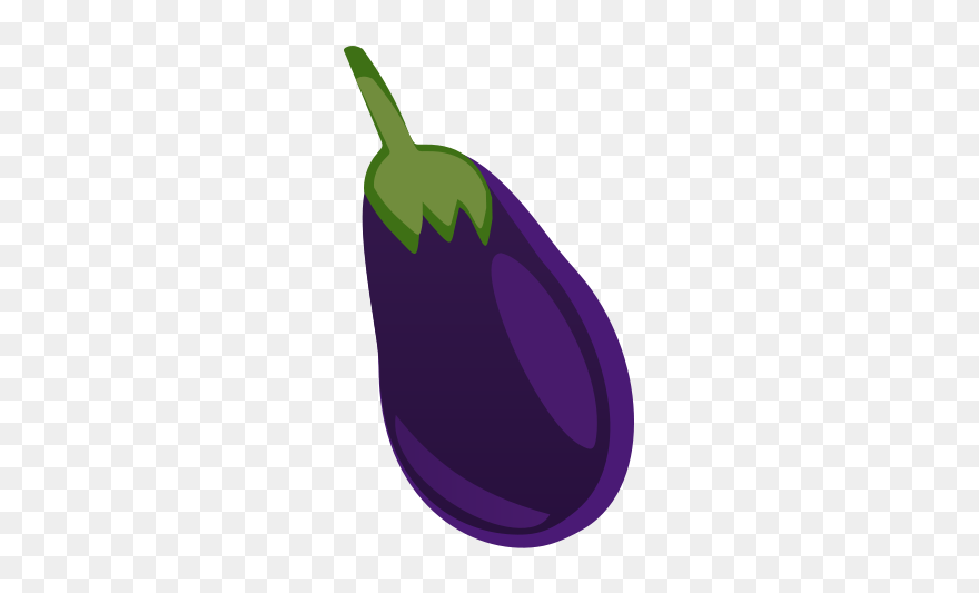 Eggplant - มะเขือ ม่วง การ์ตูน Png Clipart