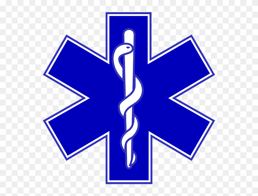 Medical Symbols - Star Of Life Png Clipart