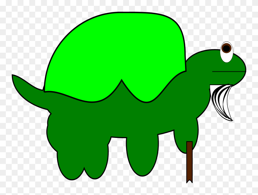 Torture Machine Clipart Icon Png - Elderly Tortoise Cartoon Transparent Background