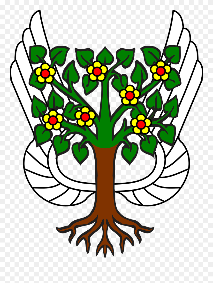 Heraldic Tree Clipart