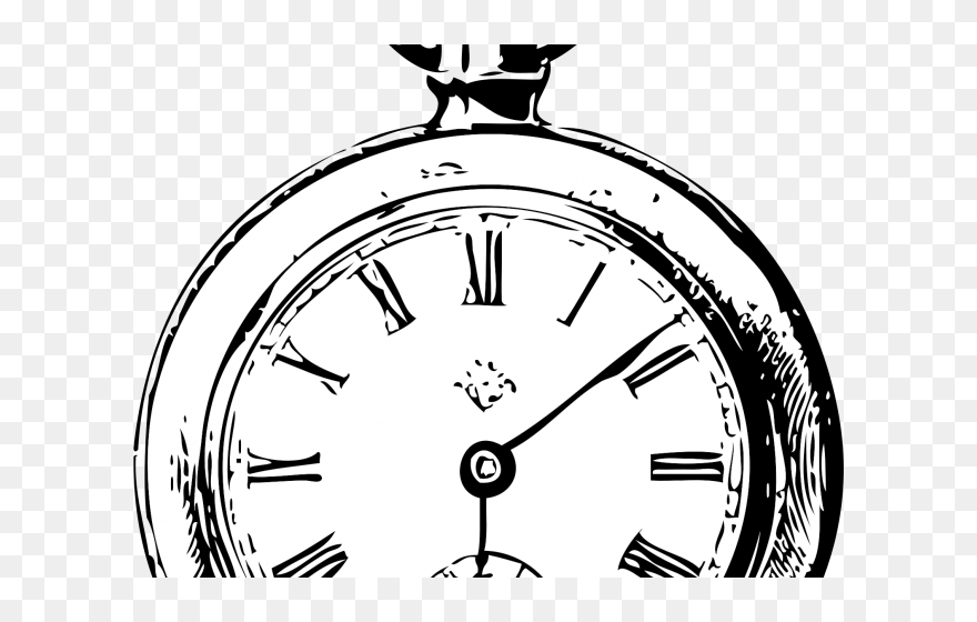 Alice In Wonderland Stopwatch Clipart