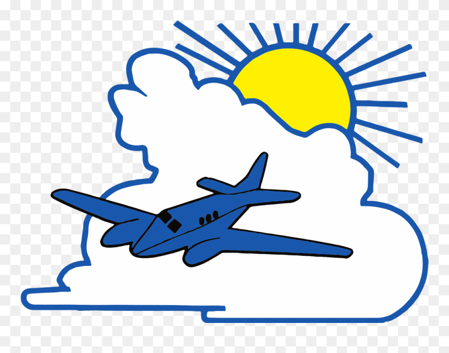 Airplane Taking Off Clipart - Png Download