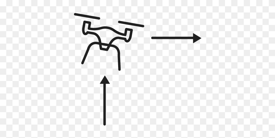 Diagram Of An Multi-rotor Remotely Piloted Aircraft Clipart