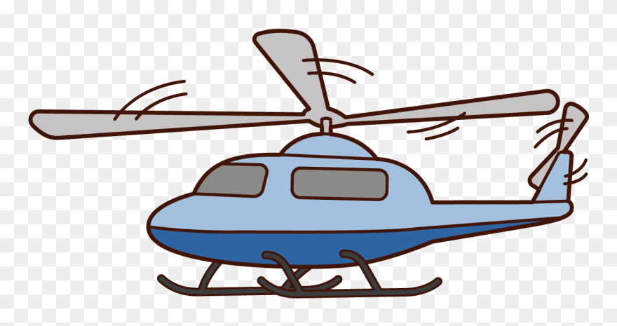 Helicopter Illustrations - Helicopter Rotor Clipart