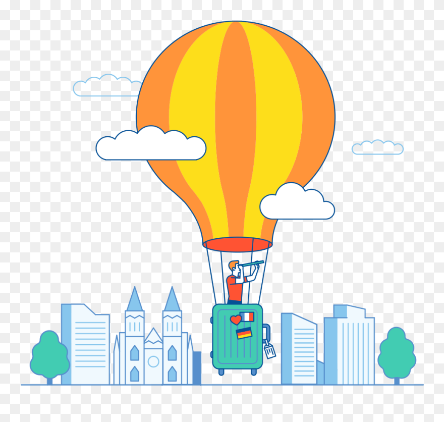 Hot Air Balloon Clipart