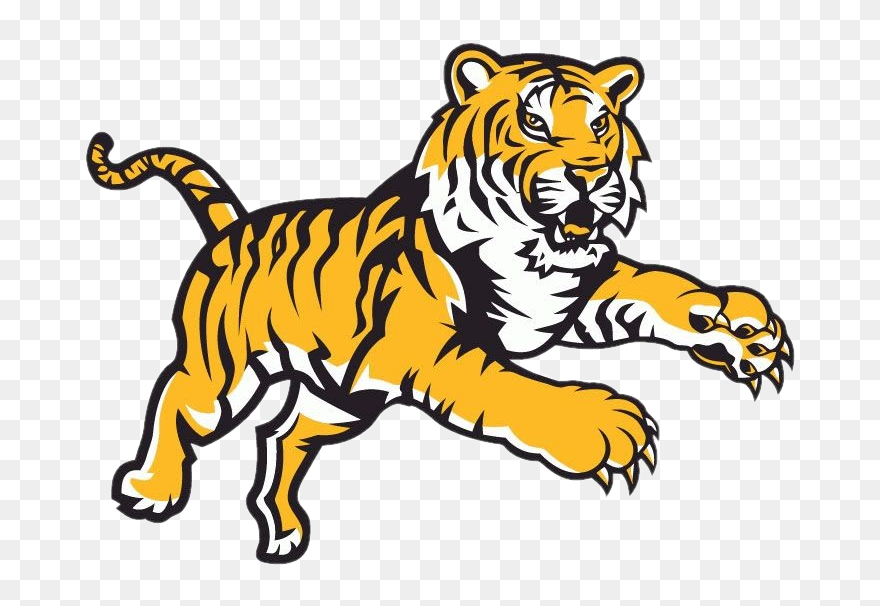 Como Tigers Football - Lsu Tigers Clipart