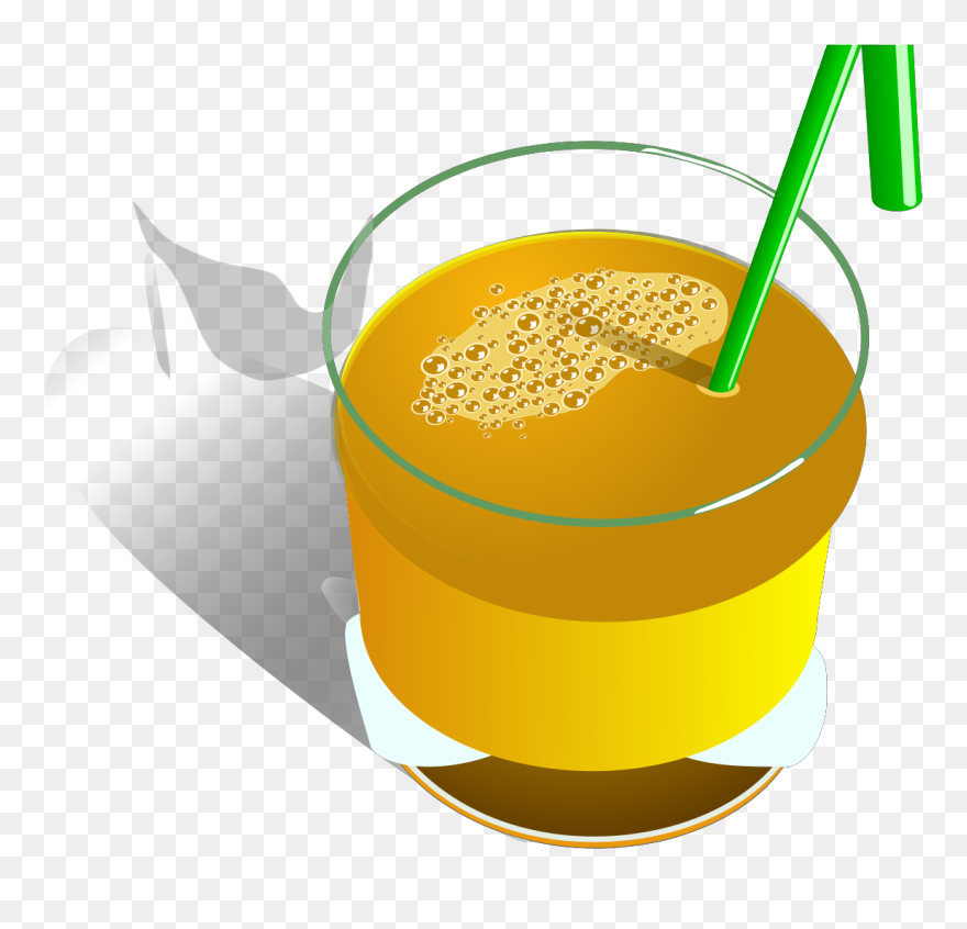 Glass Of Juice Clipart