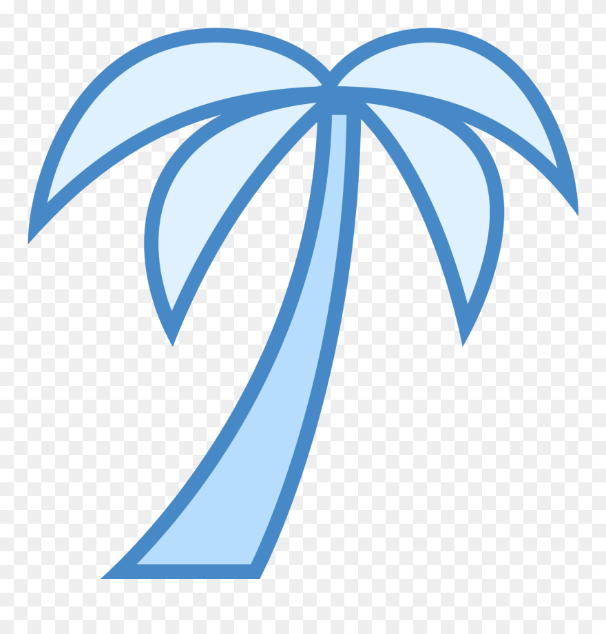 Free Palm Tree Icon Png Clipart