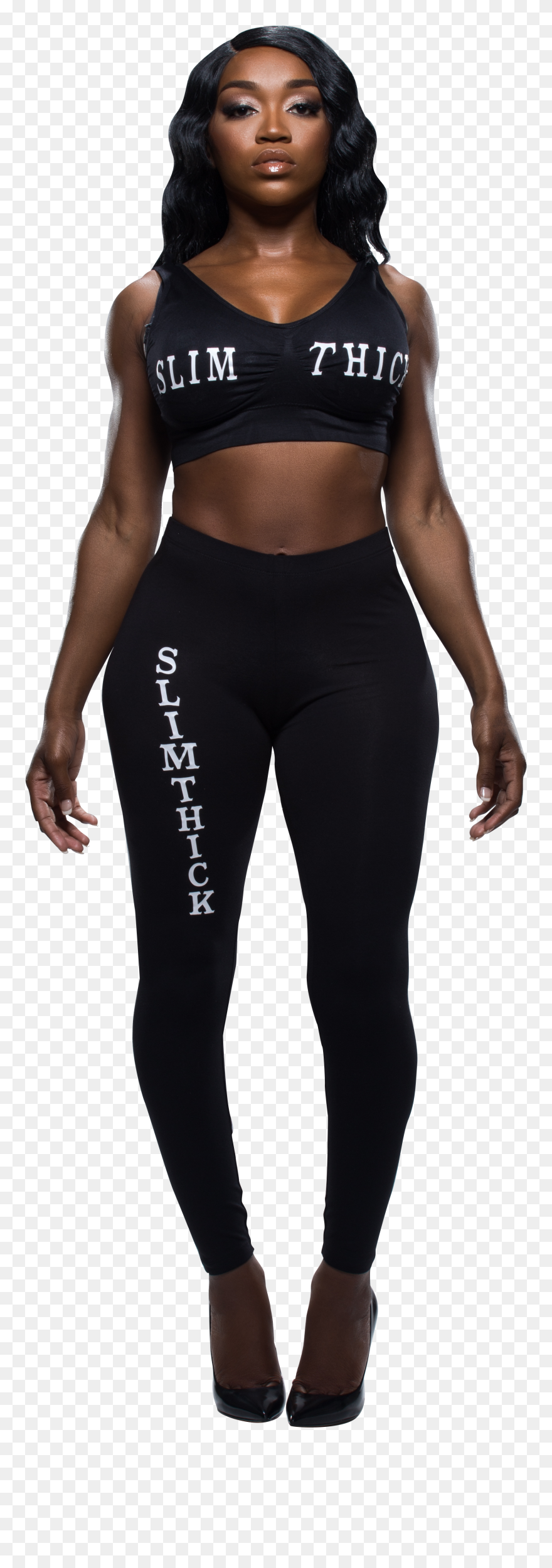 Leggings Waist Bra Crop Top - Girl Tights Png Clipart