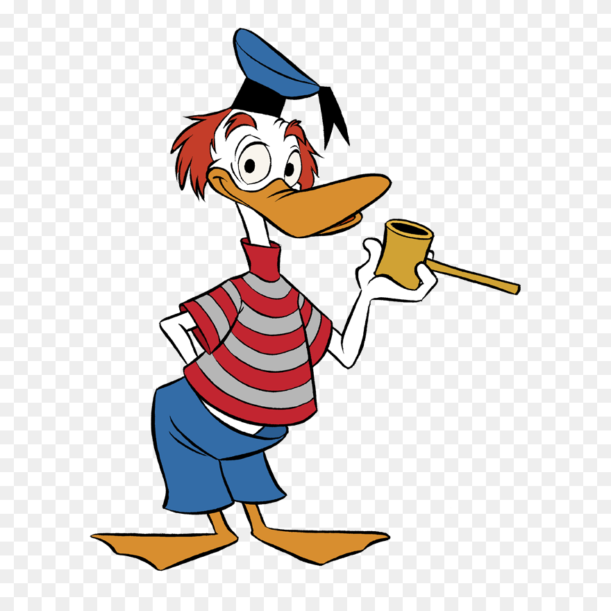 Dessin D"henrieke Goorhuis - Moby Duck Disney Clipart