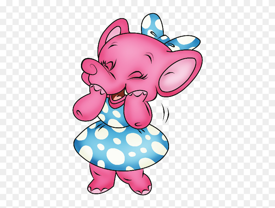 Elephant Cartoon Clip Art - Anxious The Elephant Cartoon - Png Download