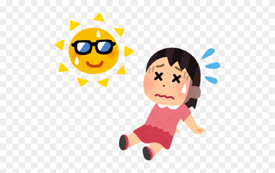 It's Sunny And Hot Clipart