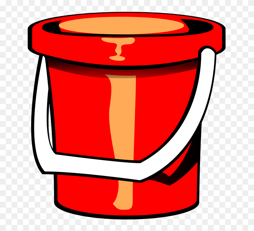Transparent Bucket Clipart Png - Pail Clip Art