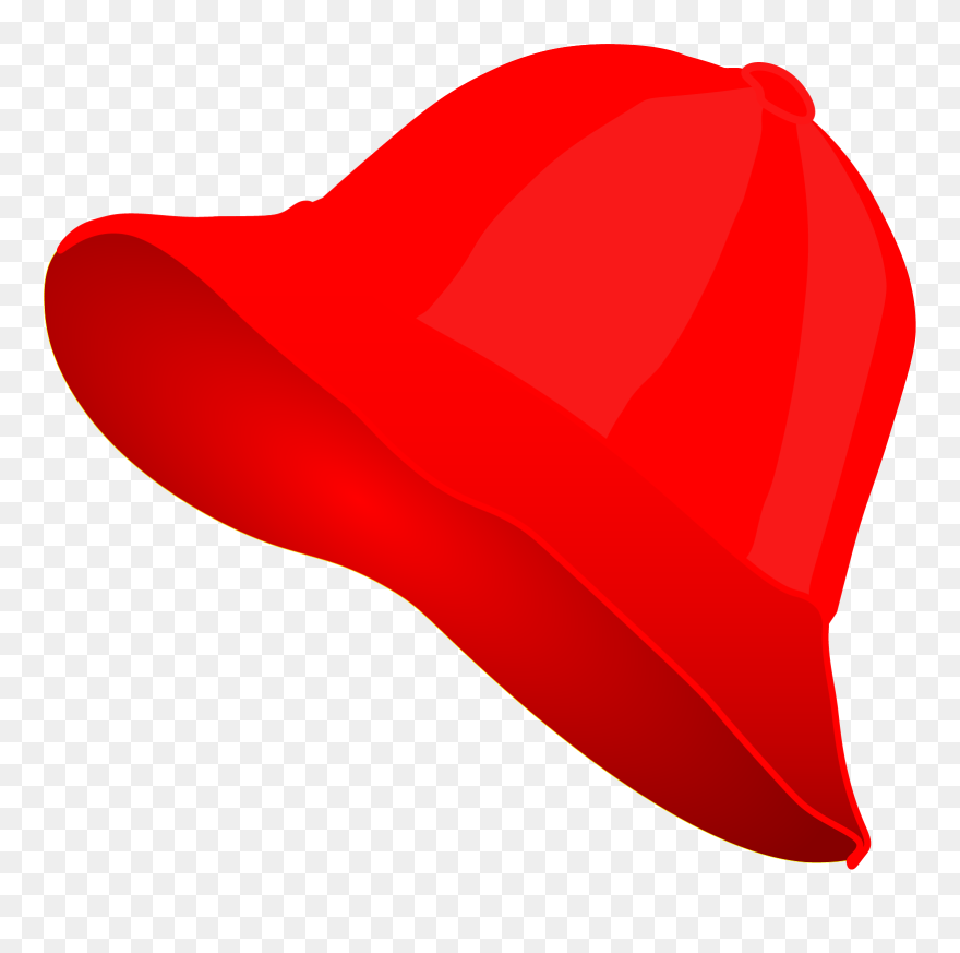 Red Bucket Hat Clipart Png Download (5446010) PinClipart