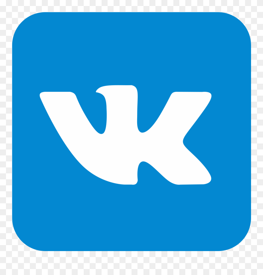 Vk Logo Design - Logo Media Sosial Png Clipart