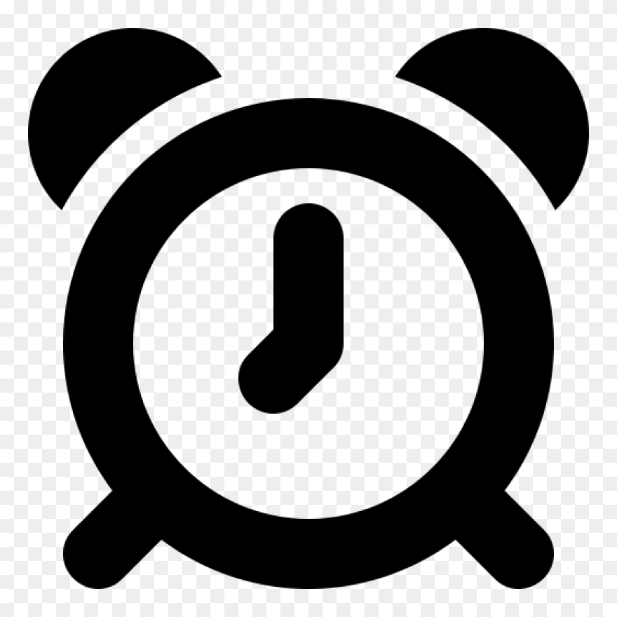 Drawing Clock Png Image - Phone Alarm Icon Png Clipart