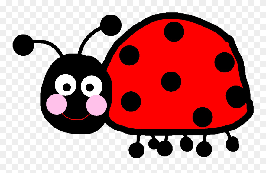 Counting Syllables Clipart - Ladybug - Png Download