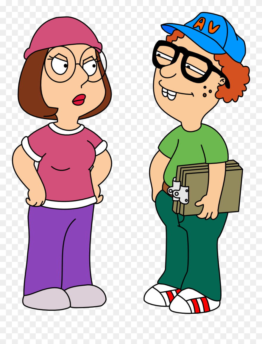 Family Guy Clipart - Meg And Neil Family Guy - Png Download