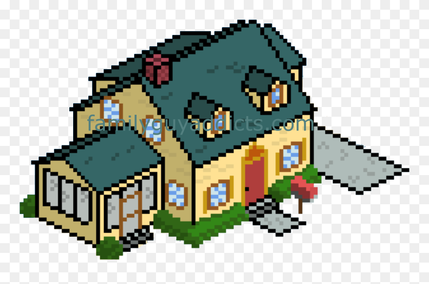 Transparent 8 Bit Characters Png - 8 Bit House Png Clipart