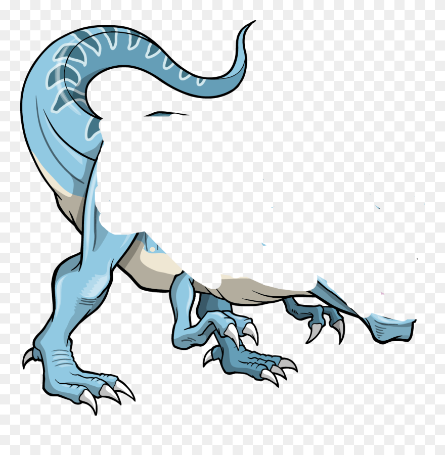 Colored T Rex Cartoon Clipart