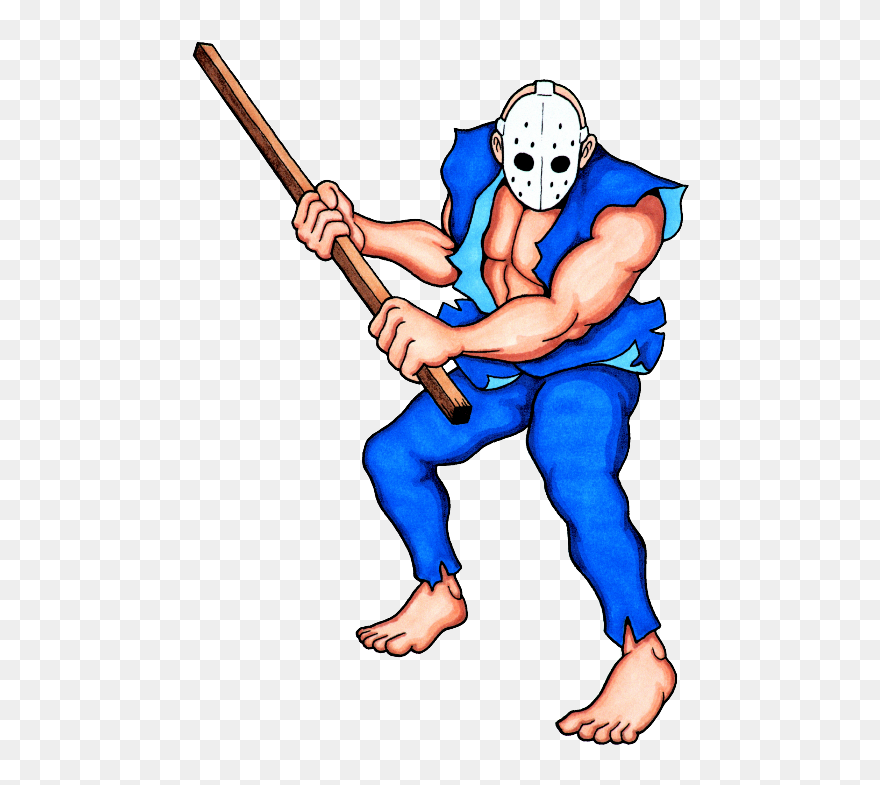 Rick Taylor Splatterhouse 1 Clipart