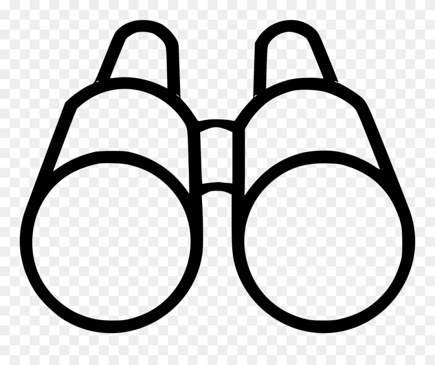 Binoculars - Binoculars Icon Free Clipart