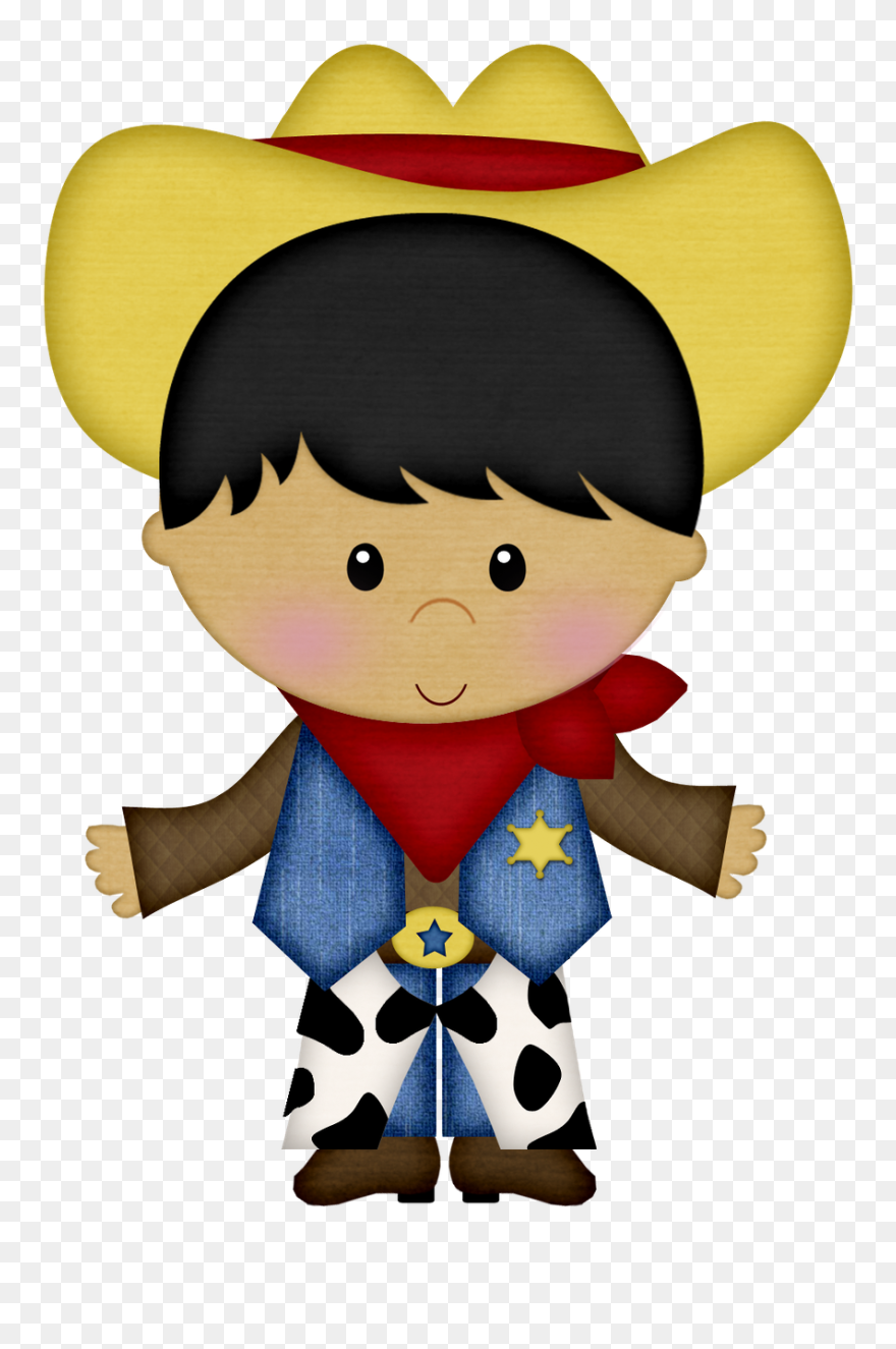 Transparent Wild West Clipart - Tags Tema Fazendinha Menino Loiro - Png Download